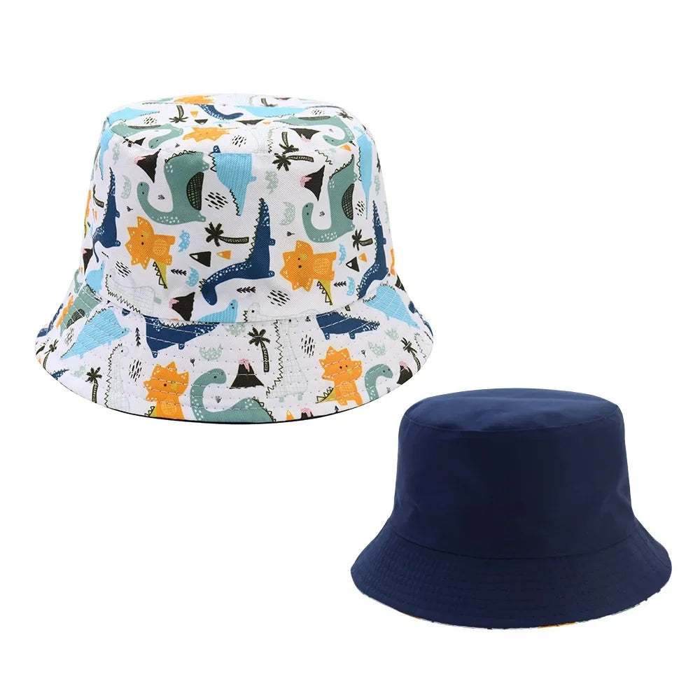 Double Sided Baby Bucket Hat - Boys