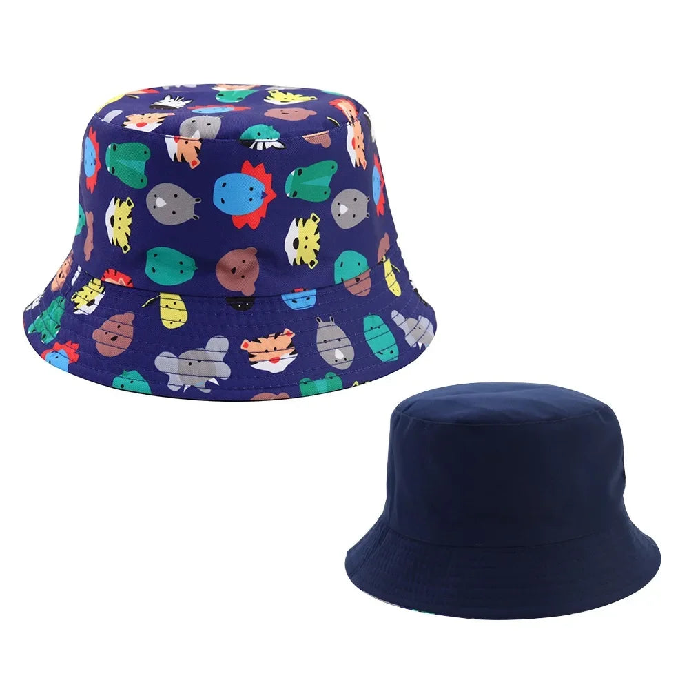 Double Sided Baby Bucket Hat - Boys