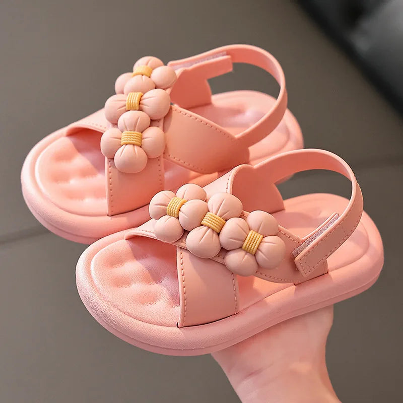 Blossom Glide Criss-Cross Sandals