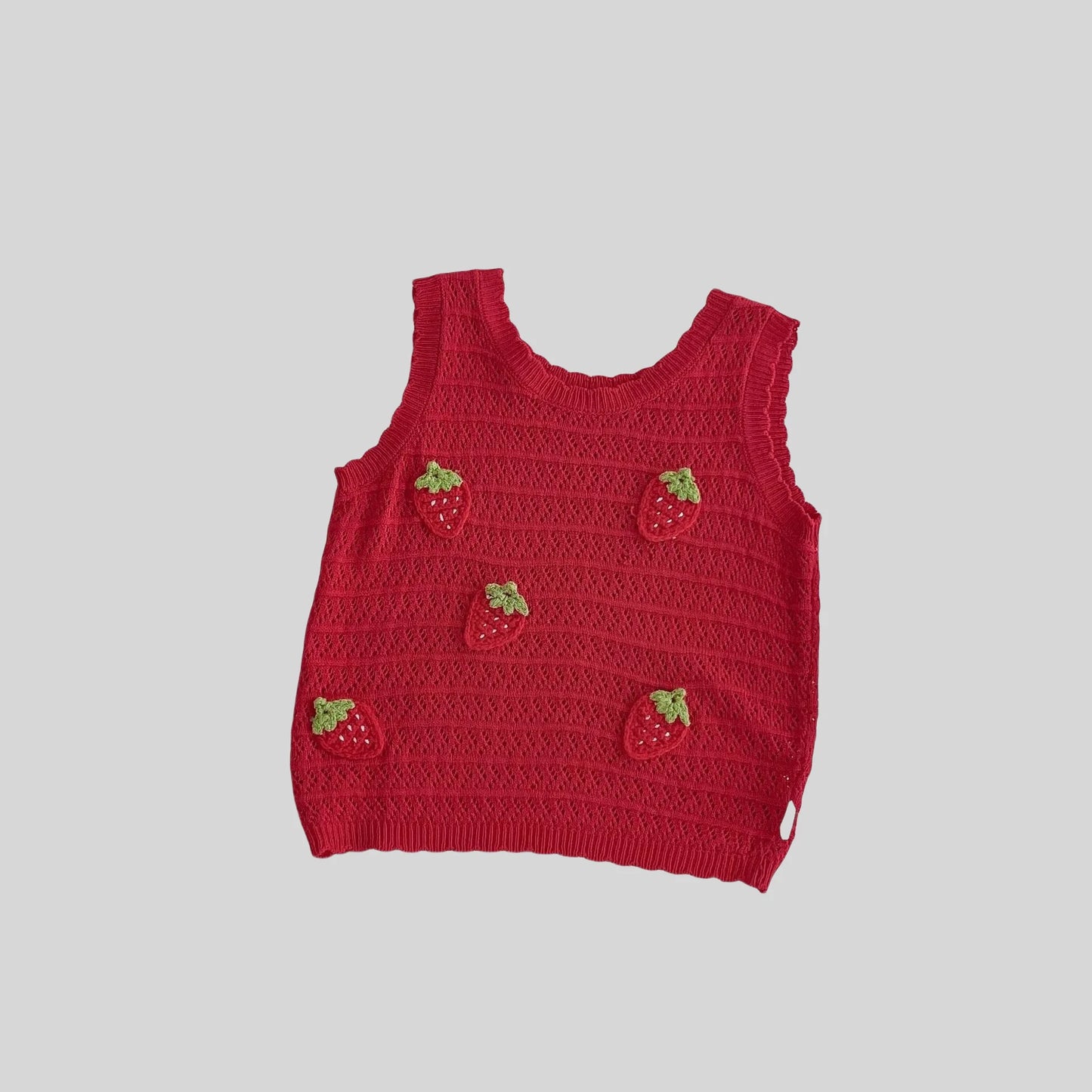 Strawberry Sweetie Outfit - 2-Piece Girls' Suit