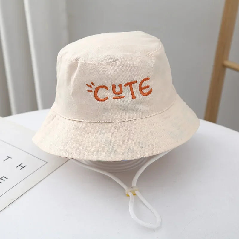 Double Sided Baby Bucket Hat -For Boys & Girls