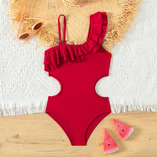 Girls' Padded Bikini Swimsuit - Stylish & Comfortable