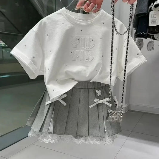 Grey Days Glow Outfit For Girls
